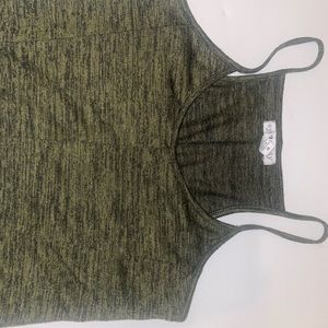 Dark Green Romper